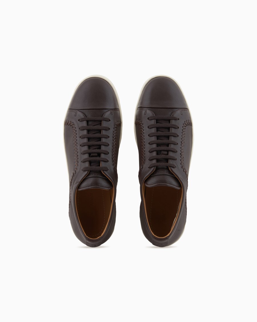 The world of armani SNEAKERS IN NAPPA Sconti questo mese