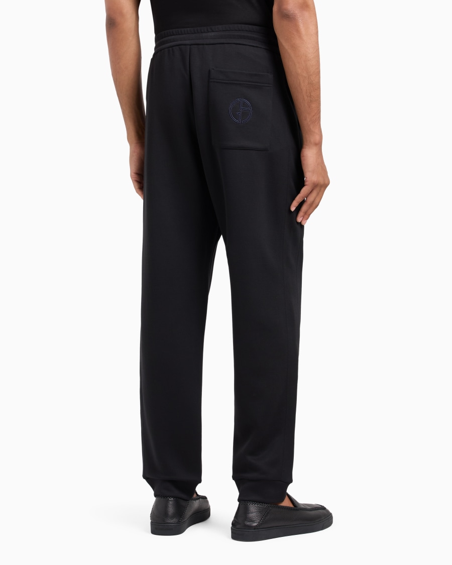 The world of armani PANTALONI JOGGER IN JERSEY DI MICROMODAL Italy