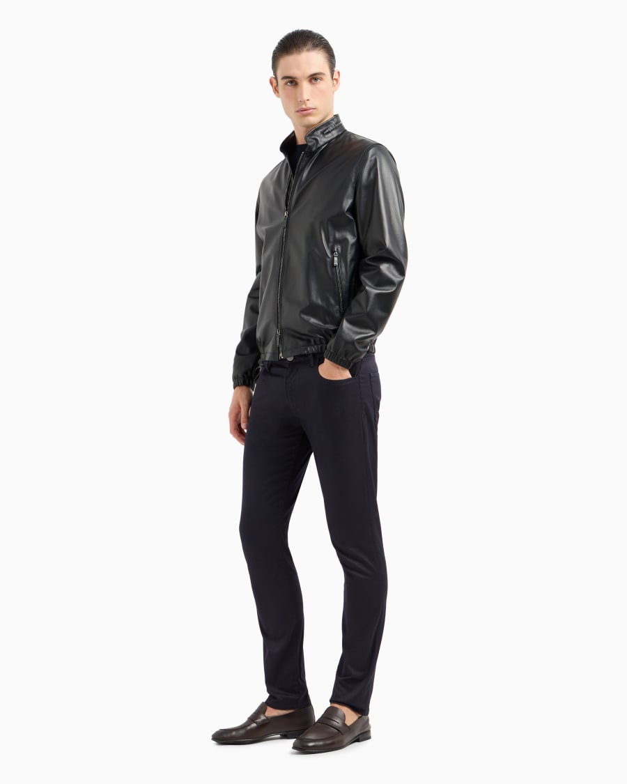 The world of armani PANTALONI 5-TASCHE IN COTONE STRETCH Qualità