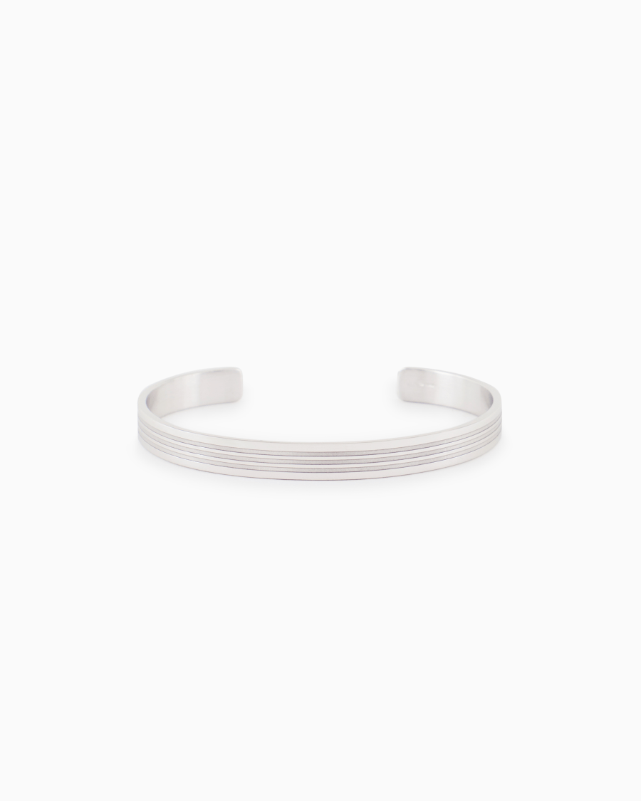 The world of armani BRACCIALE RIGIDO IN ARGENTO 925 Soddisfazione Garantita