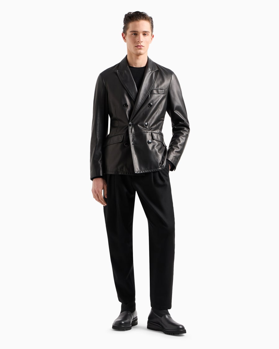 The world of armani MAGLIA GIROCOLLO IN LANA VERGINE Convenienza