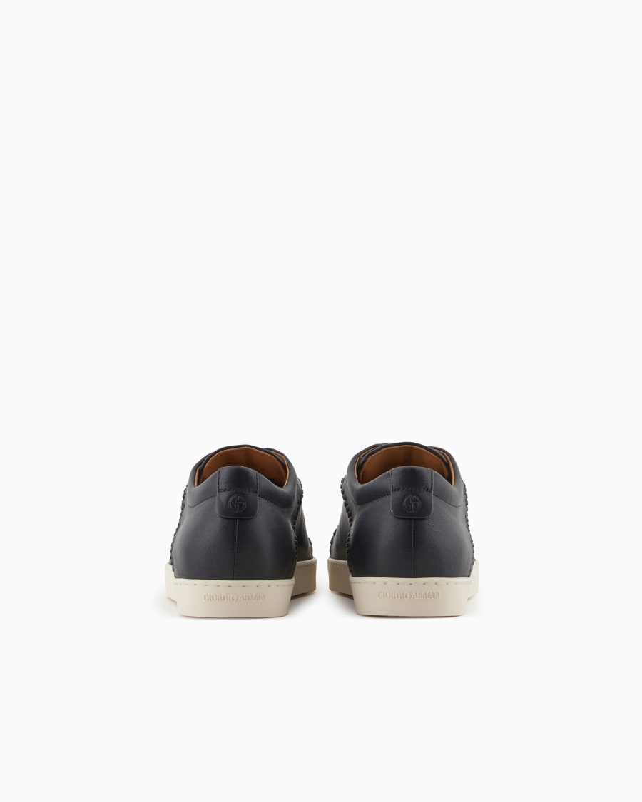 The world of armani SNEAKERS IN NAPPA Economico