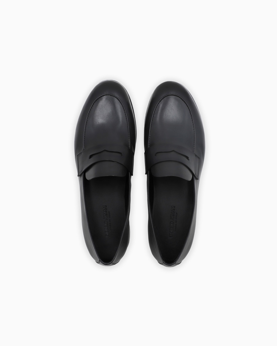 The world of armani MOCASSINI IN PELLE Black Friday