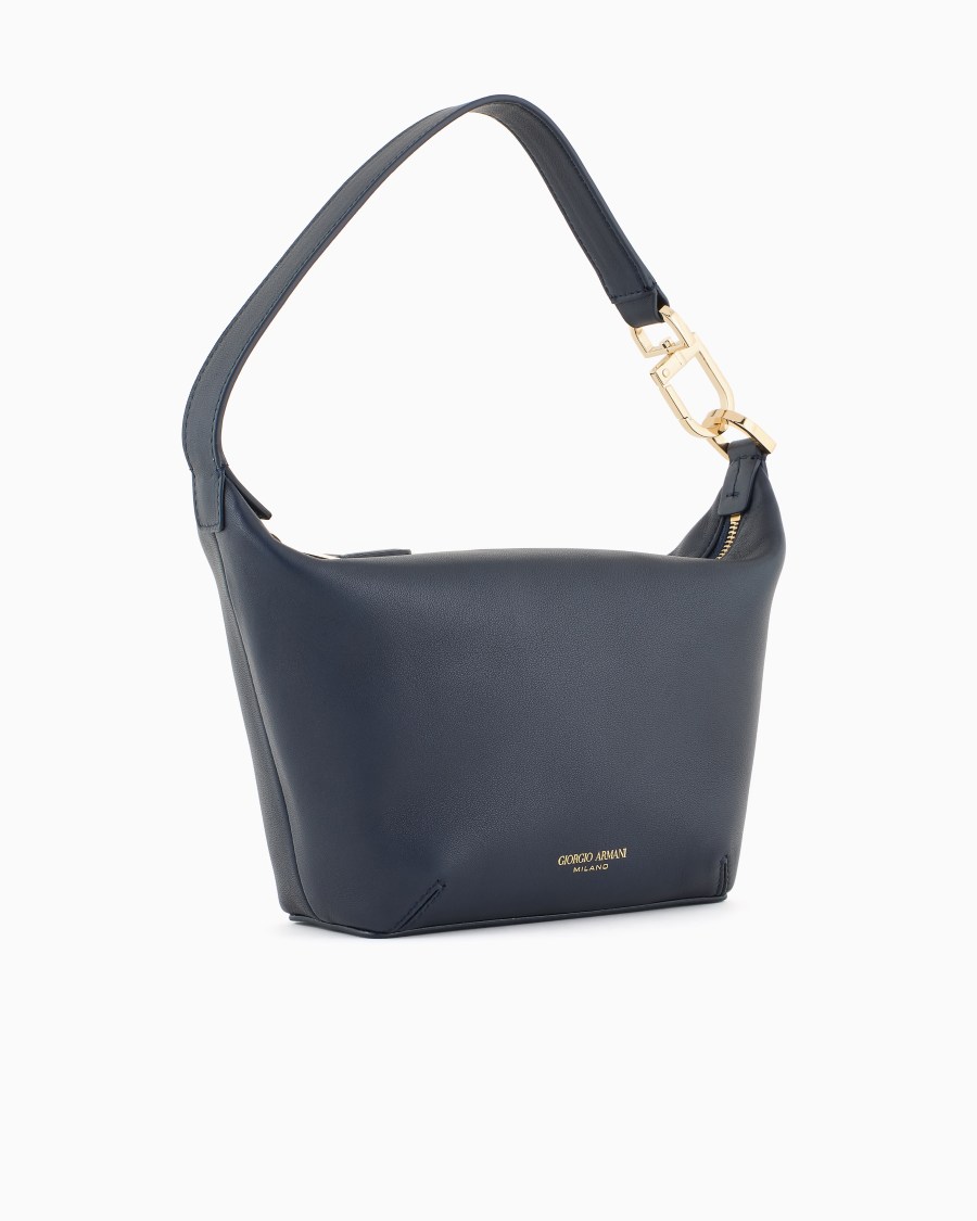 The world of armani BORSA A MANO PICCOLA LA PRIMA SOFT IN NAPPA Offerta Giorno del Papà