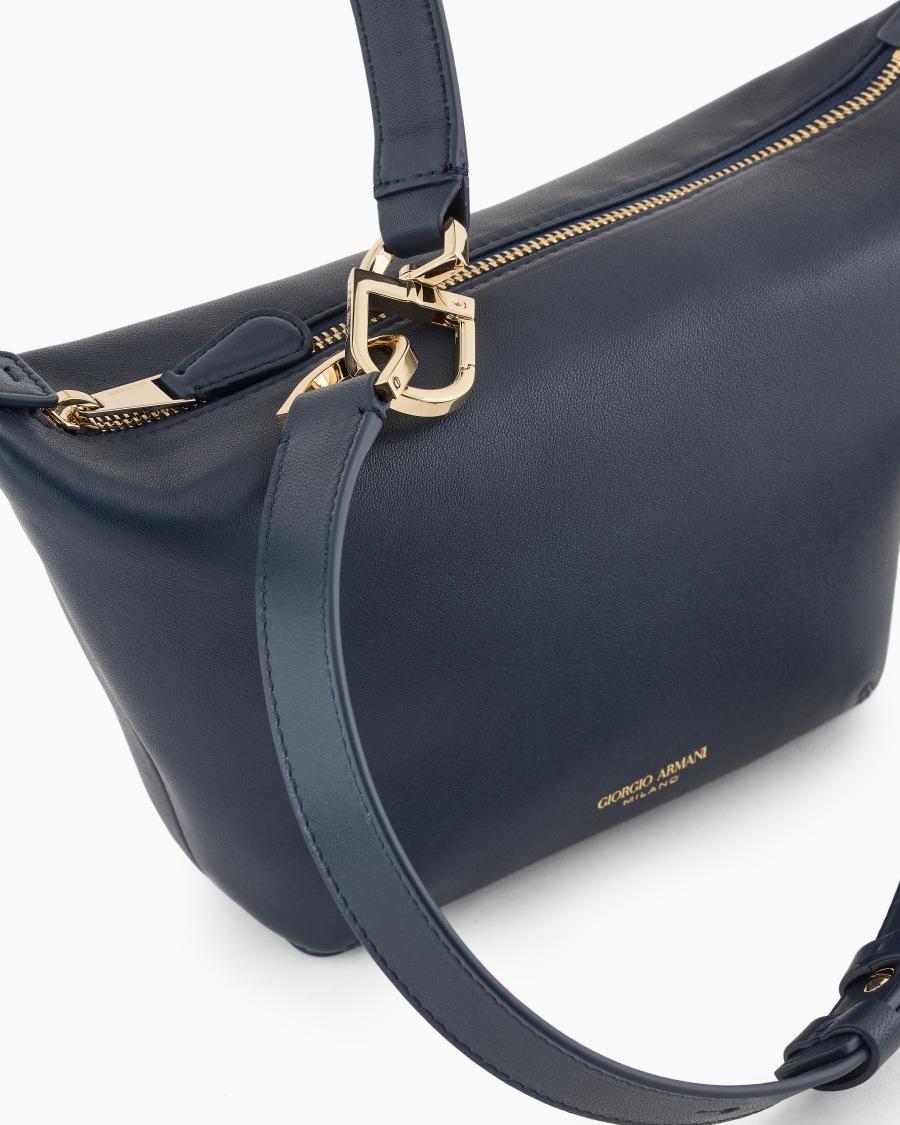 The world of armani BORSA A MANO PICCOLA LA PRIMA SOFT IN NAPPA Offerta Giorno del Papà
