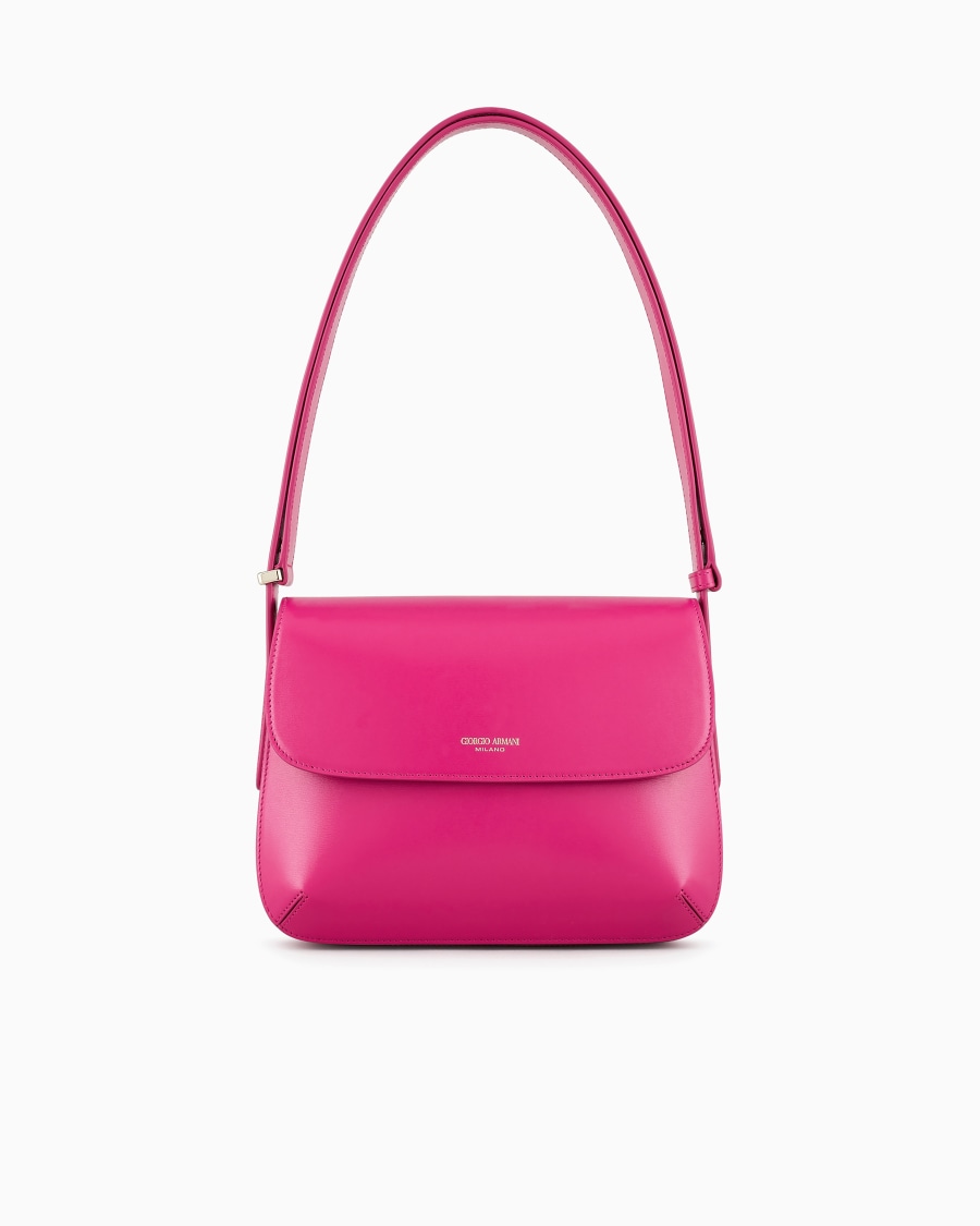 The world of armani BORSA MEDIA LA PRIMA IN PELLE PALMELLATA