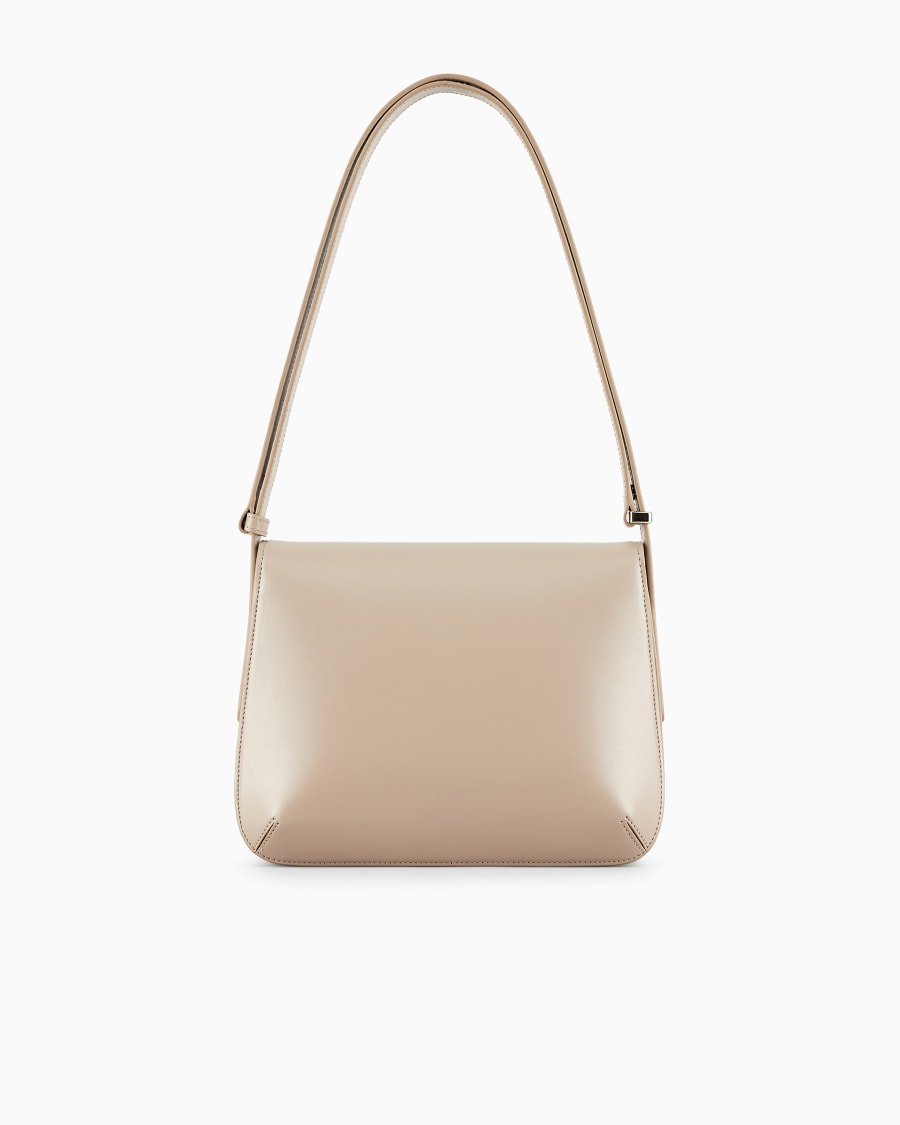 The world of armani BORSA MEDIA LA PRIMA IN PELLE PALMELLATA Offerta Anniversario