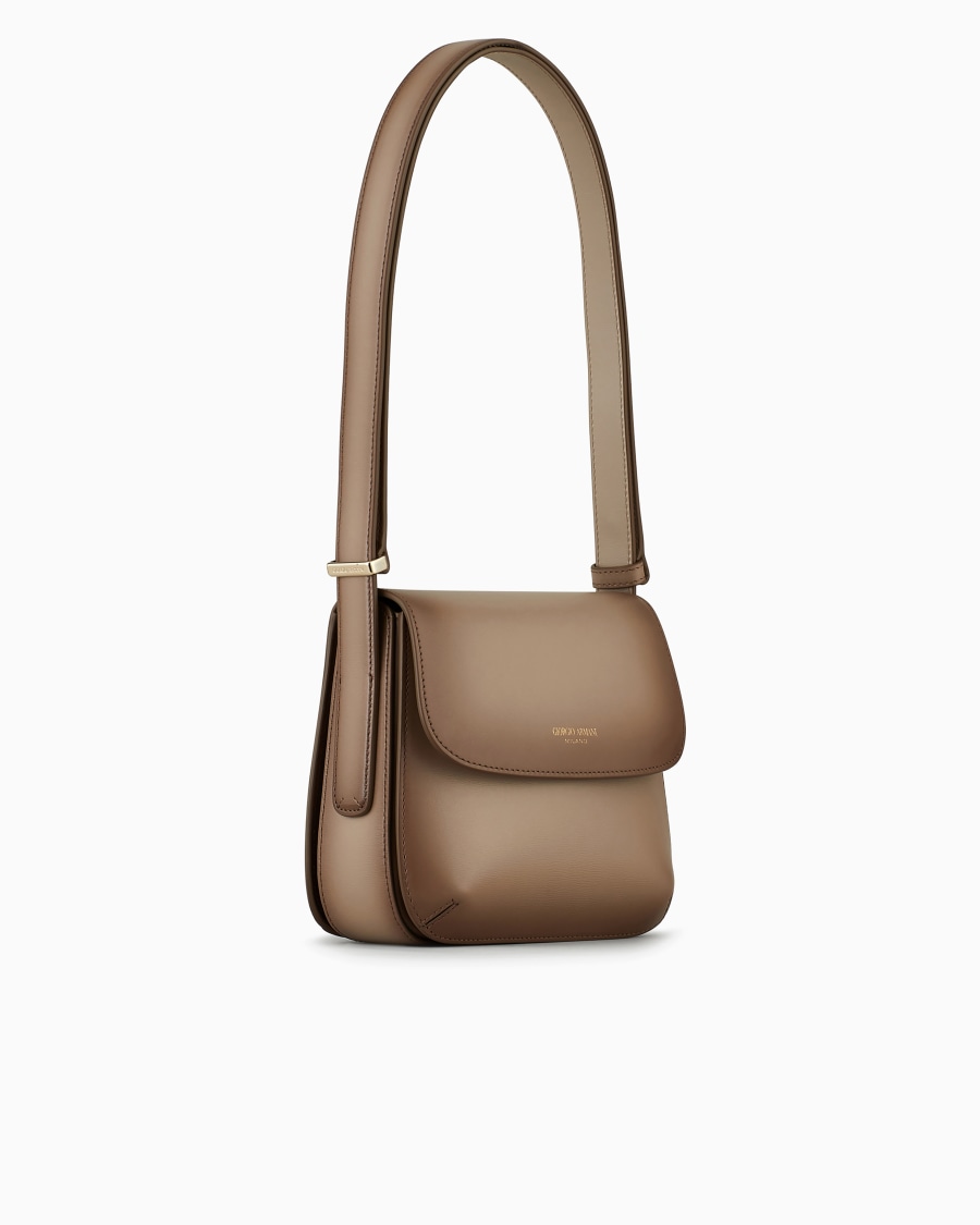 The world of armani BORSA LA PRIMA IN PELLE PALMELLATA SFUMATA Smaltimento dello stoccaggio
