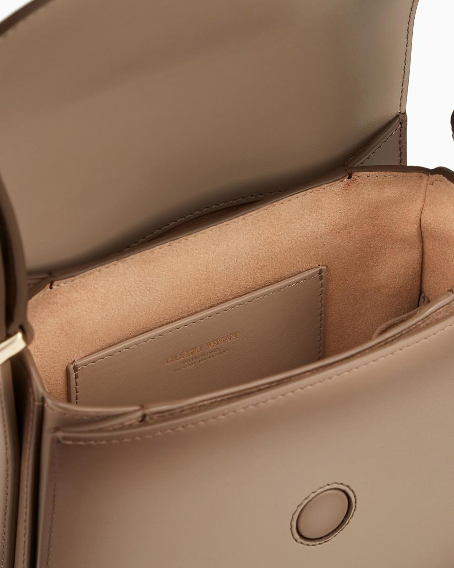 The world of armani BORSA LA PRIMA IN PELLE PALMELLATA SFUMATA Smaltimento dello stoccaggio