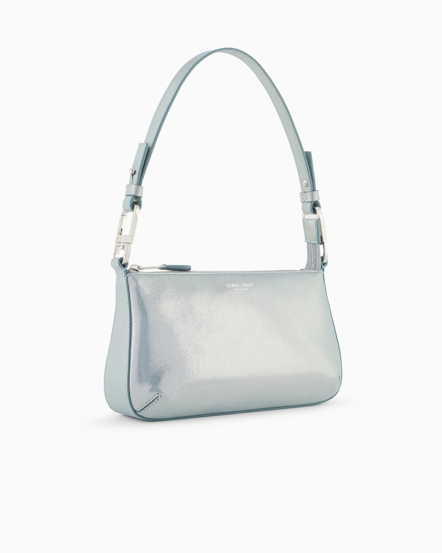 The world of armani BORSA A MANO MEDIA LA PRIMA SOFT IN NABUK BRILLANTE Offerta temporanea