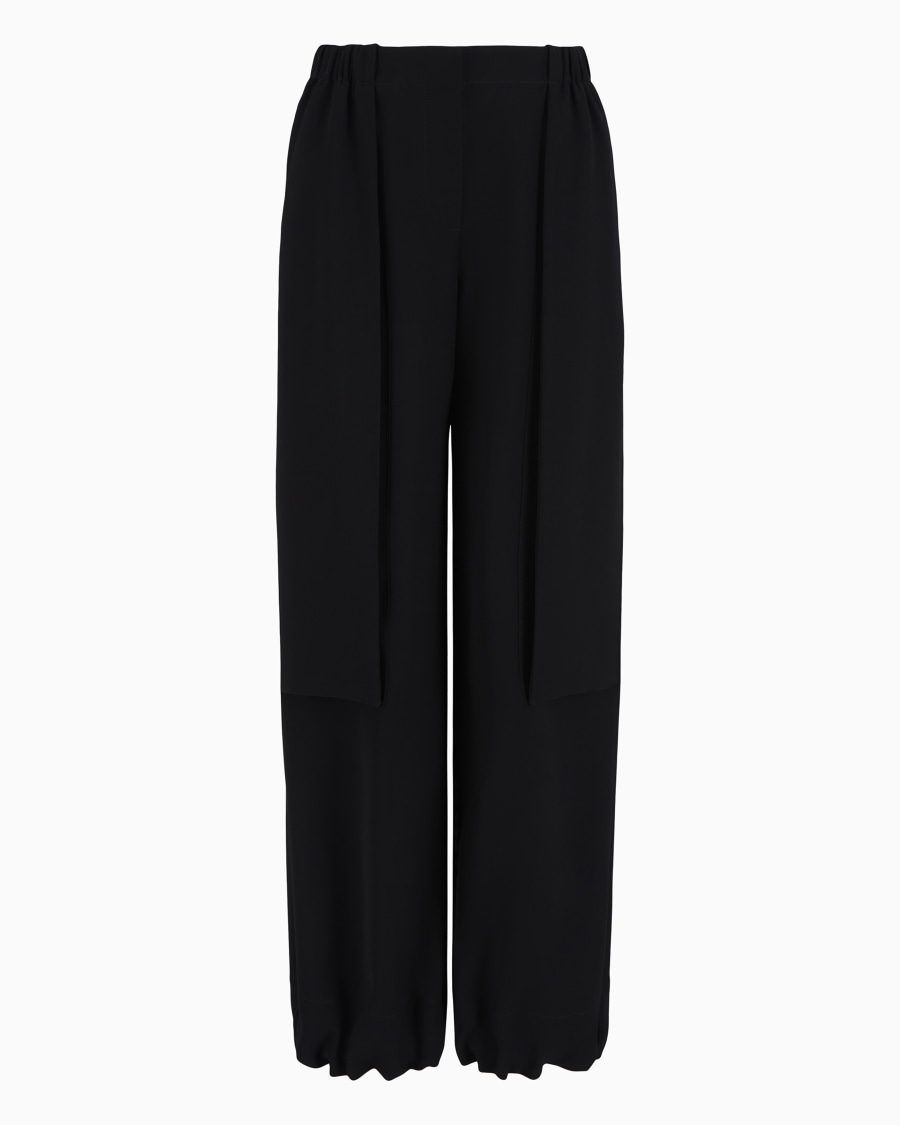 The world of armani PANTALONI MORBIDI IN CADY TECNICO