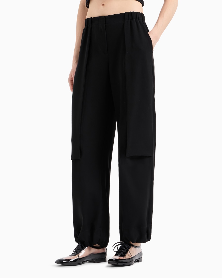 The world of armani PANTALONI MORBIDI IN CADY TECNICO Comprane uno, ottenene uno gratis