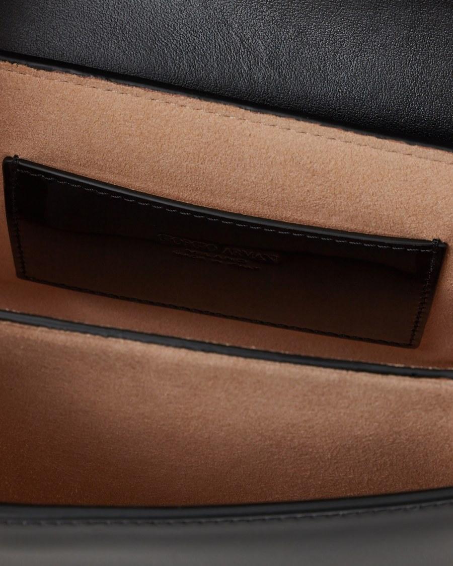 The world of armani BORSA PICCOLA LA PRIMA IN VERNICE CON TRACOLLA Enormi risparmi