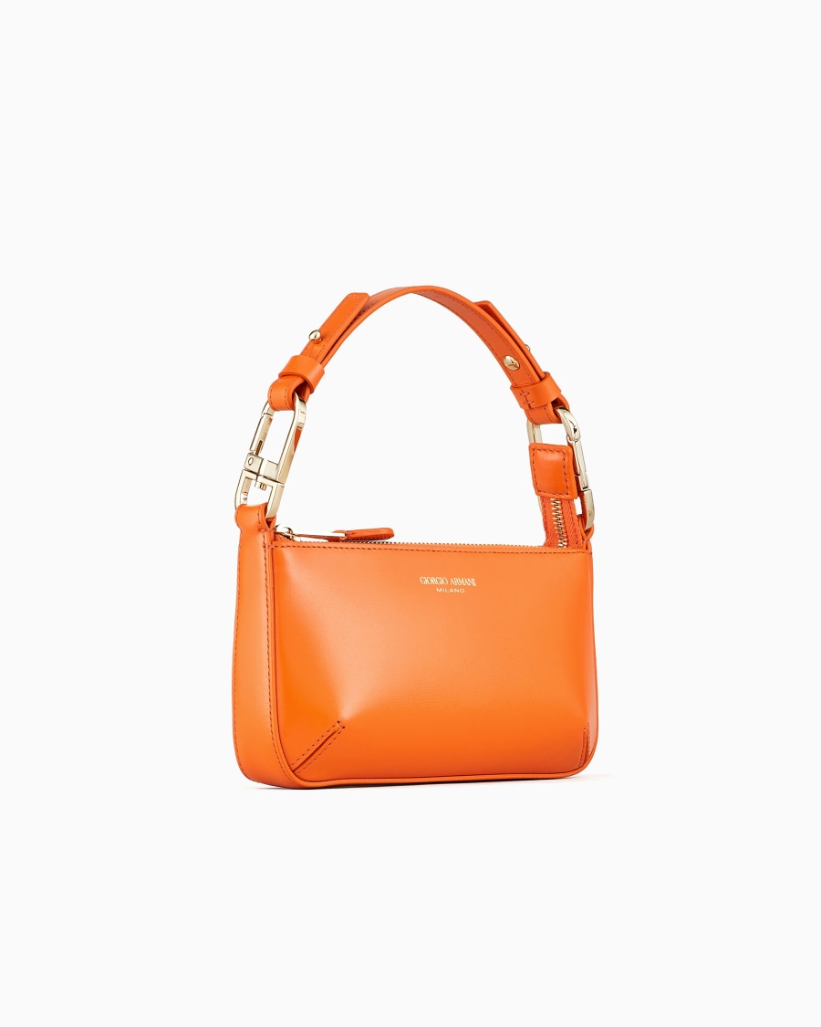 The world of armani BORSA A MANO MINI LA PRIMA IN PELLE PALMELLATA Rilascio limitato