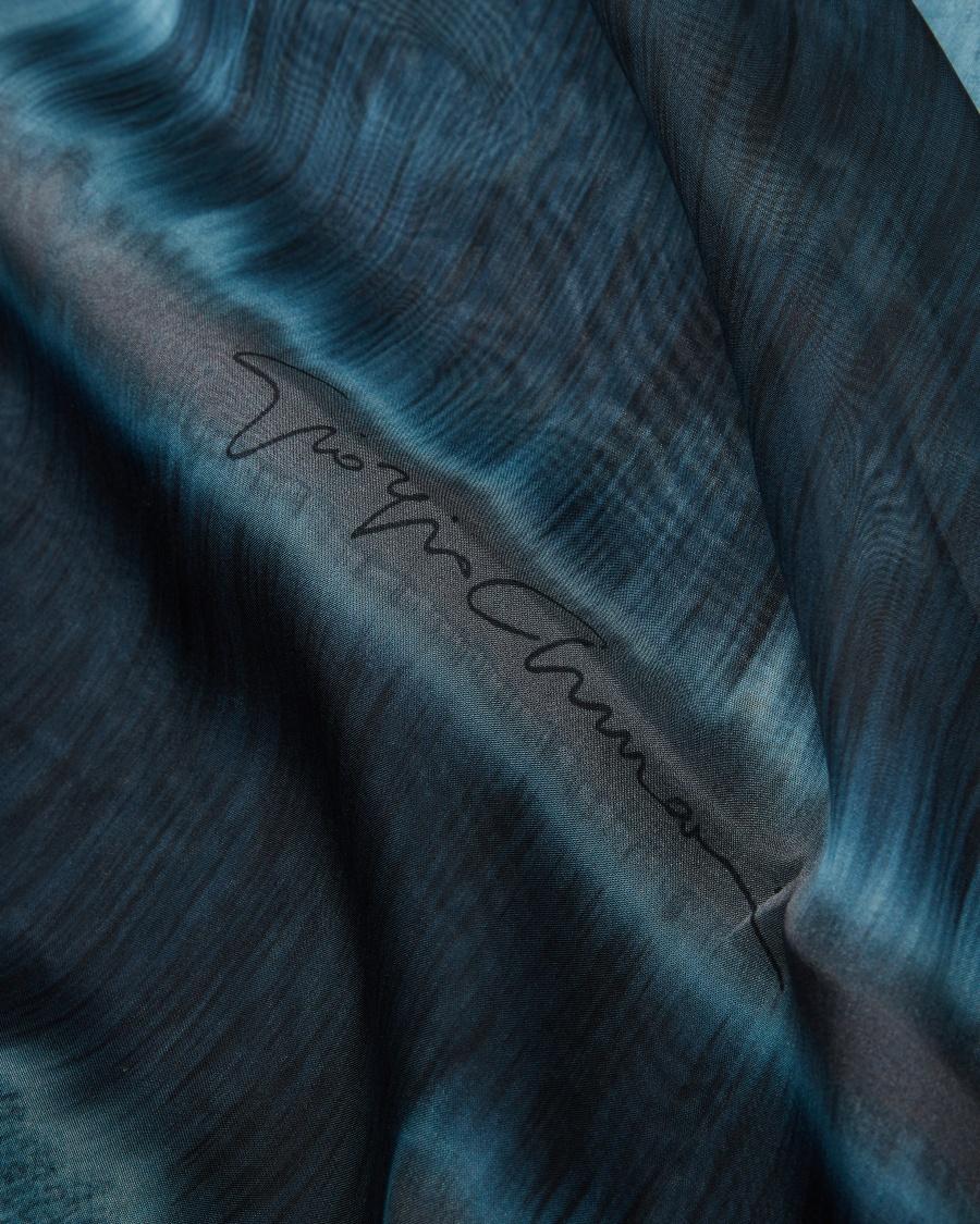 The world of armani STOLA IN SETA SFUMATA Fino al 65% di sconto