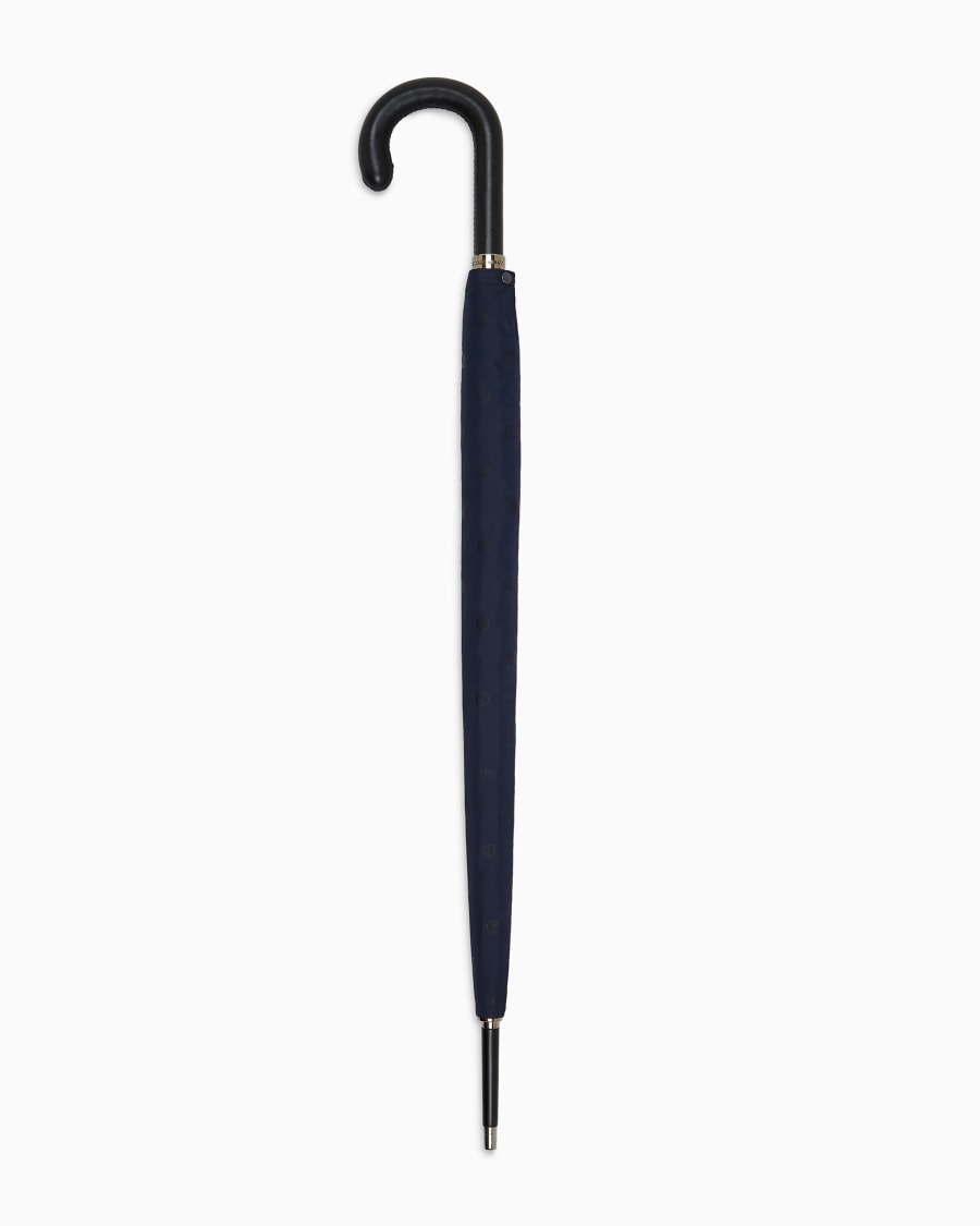 The world of armani OMBRELLO RICHIUDIBILE A SCATTO CON FANTASIA LOGO ALLOVER