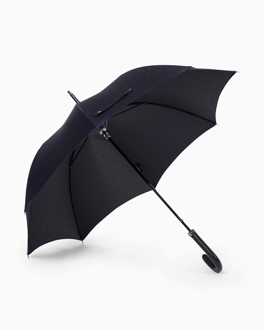 The world of armani OMBRELLO RICHIUDIBILE A SCATTO CON FANTASIA LOGO ALLOVER Fino al 55% di sconto