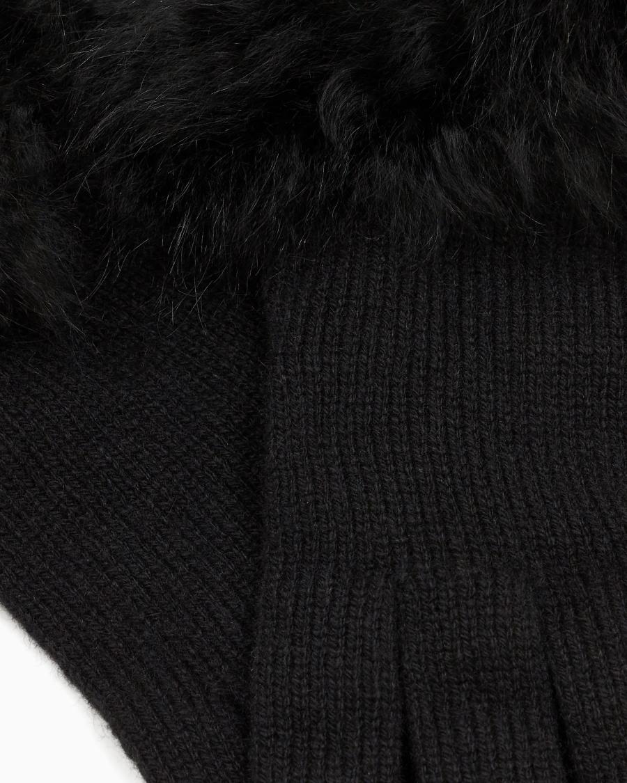 The world of armani GUANTI IN MAGLIA DI CASHMERE Novità