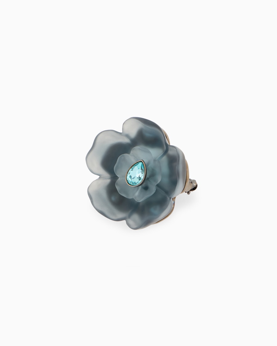 The world of armani SPILLA IN RESINA A FORMA DI FIORE Vendita Calda
