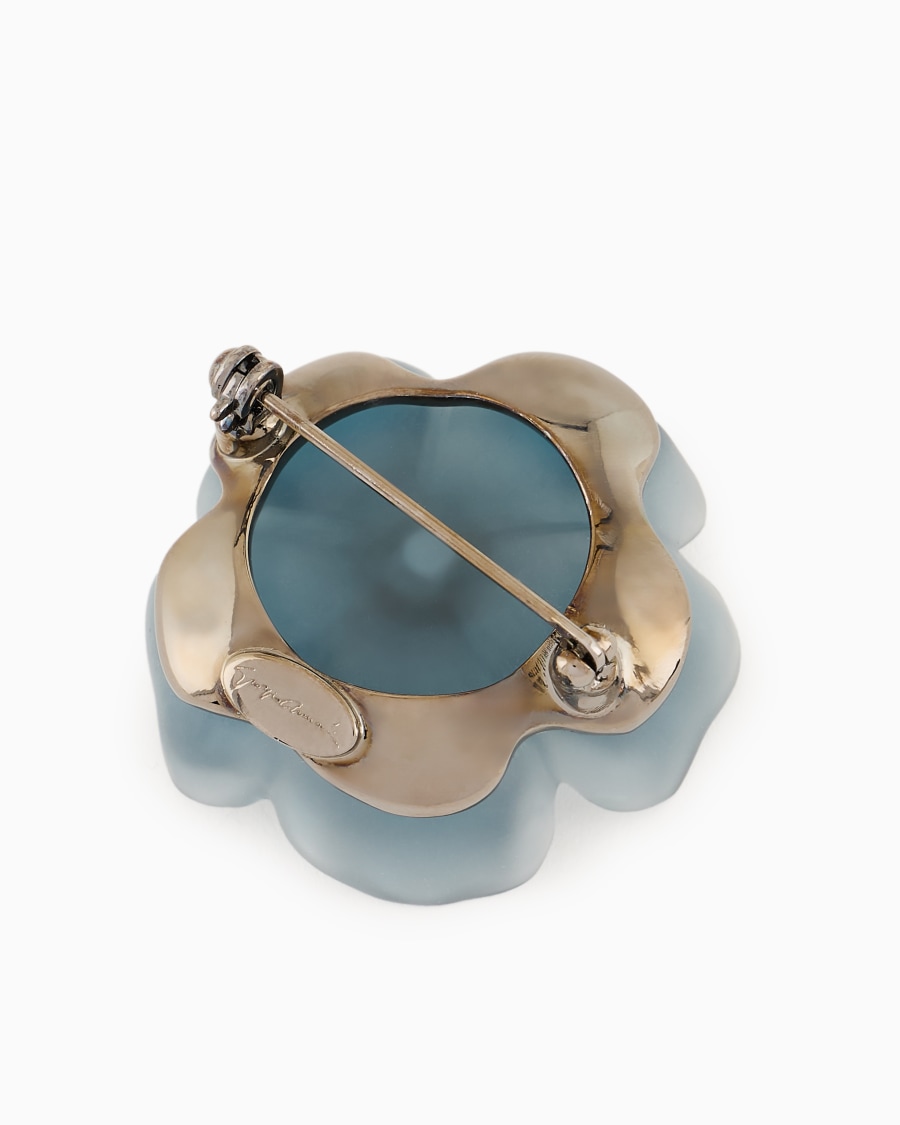 The world of armani SPILLA IN RESINA A FORMA DI FIORE Vendita Calda