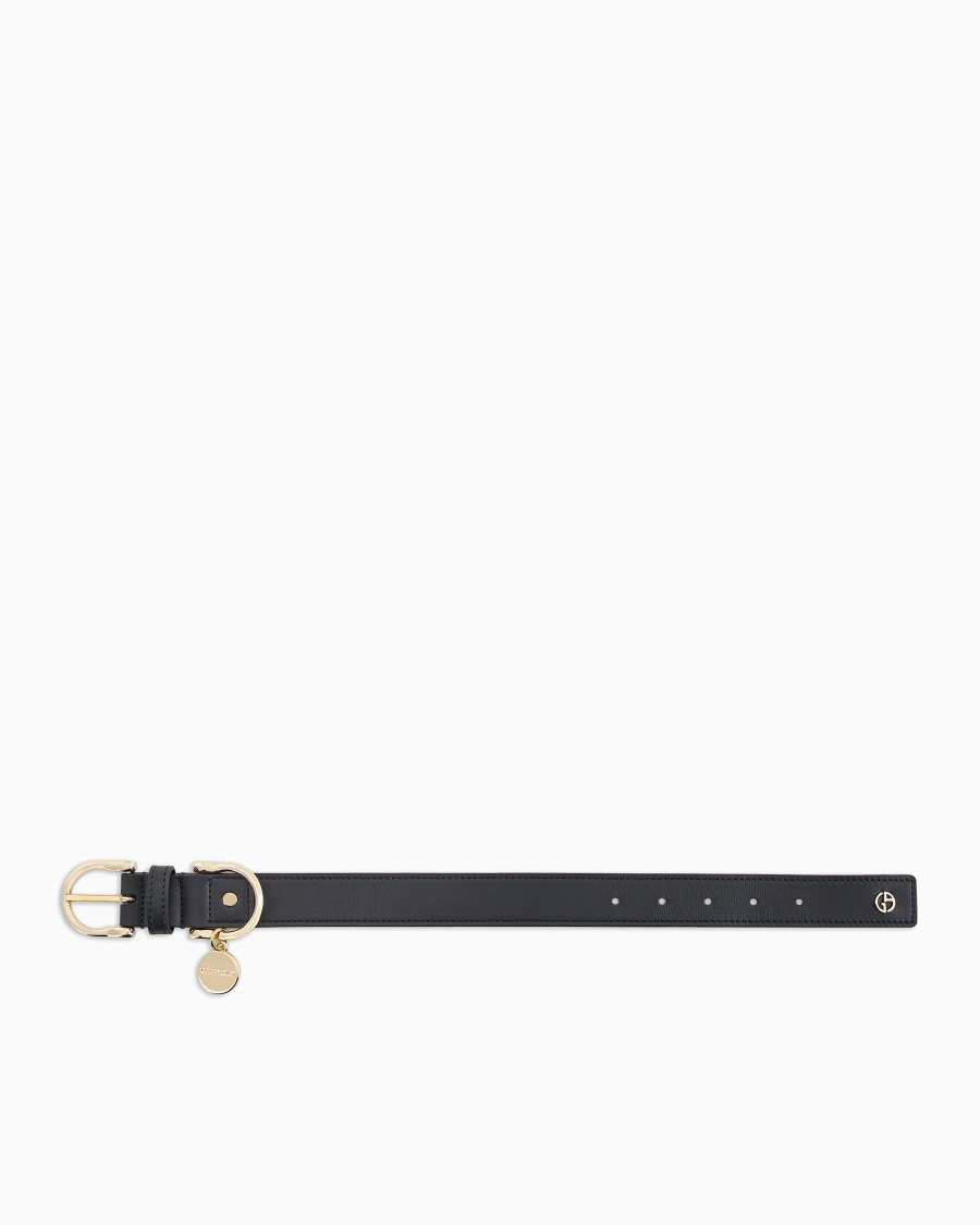 The world of armani POLDO X GIORGIO ARMANI COLLARINO IN PELLE Vendite Flash
