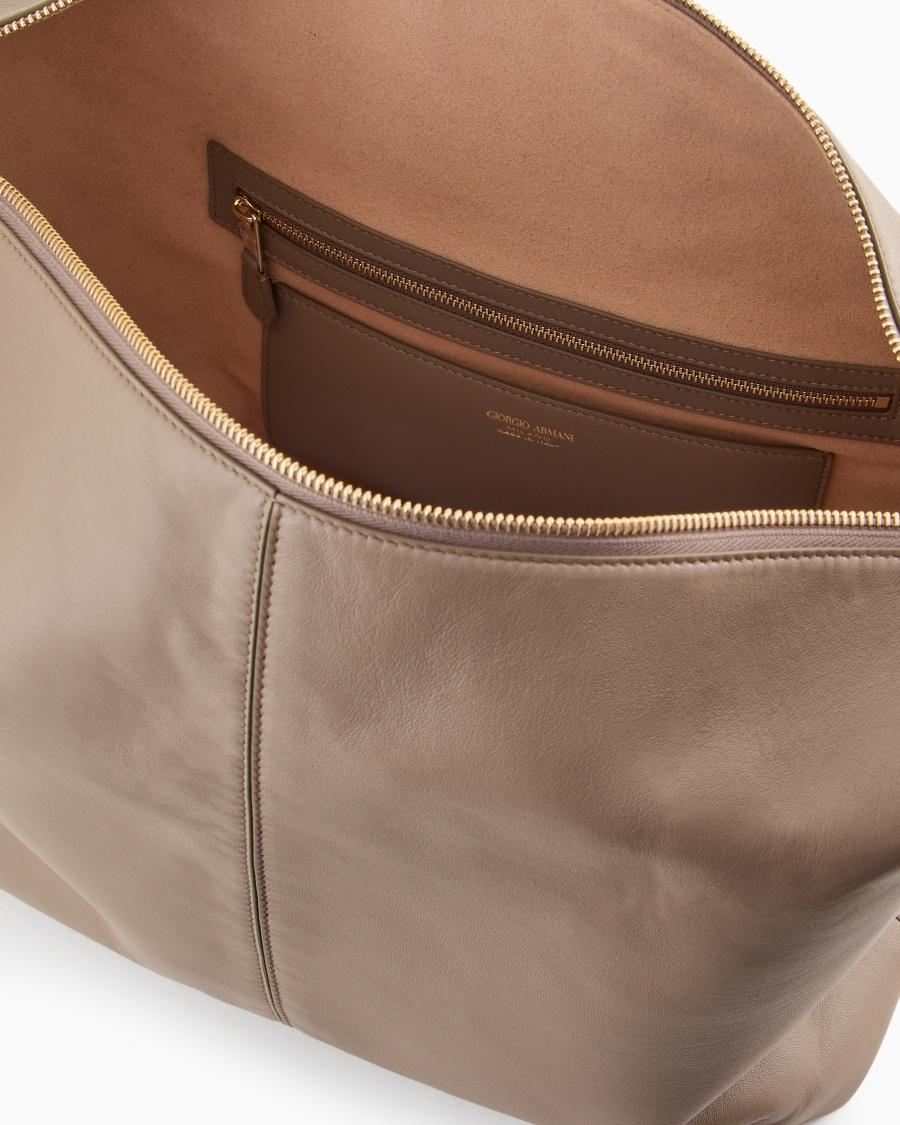 The world of armani HOBO BAG GRANDE LA PRIMA SOFT IN NAPPA ASV Comprare a buon mercato