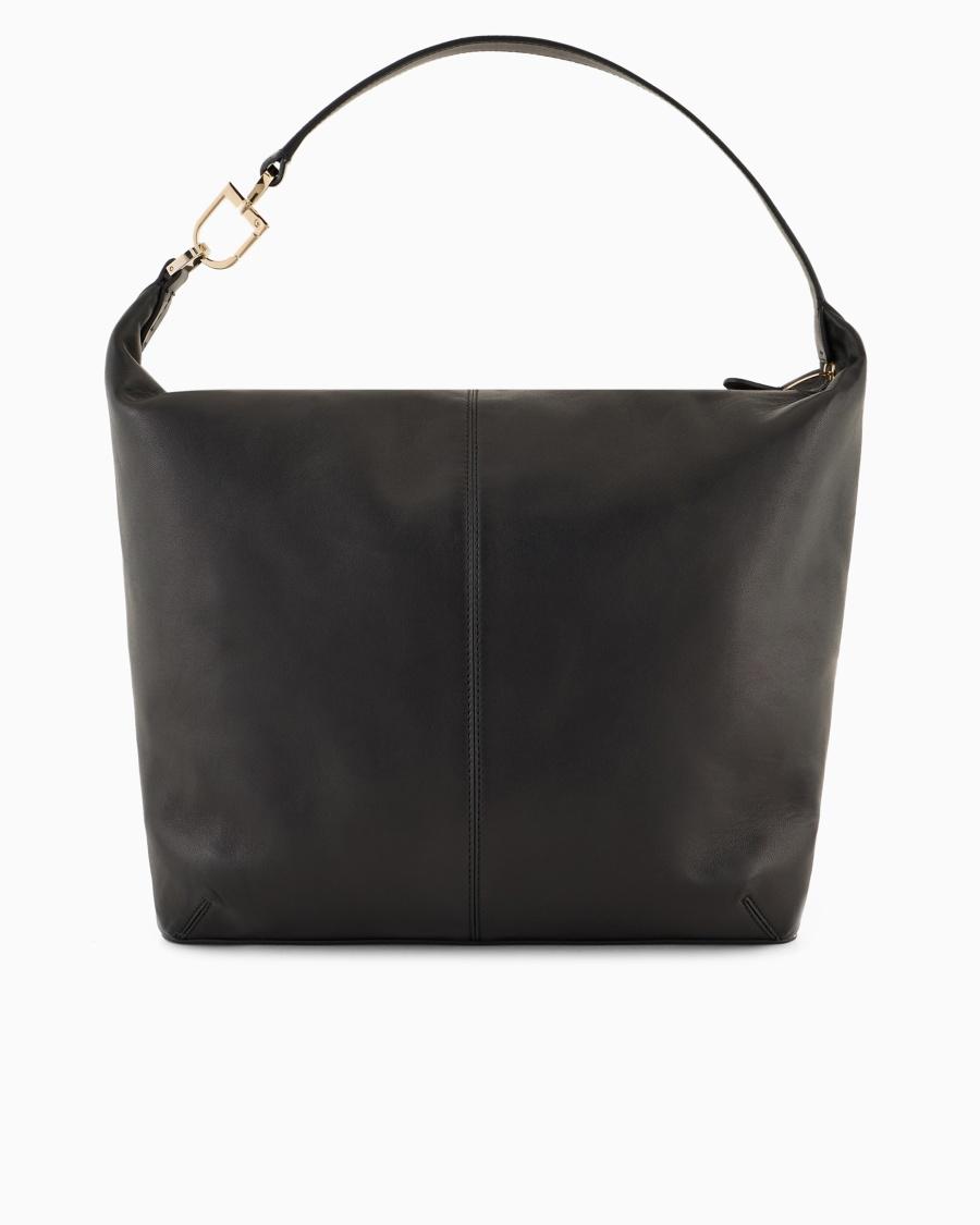 The world of armani HOBO BAG GRANDE LA PRIMA SOFT IN NAPPA ASV Grande vendita