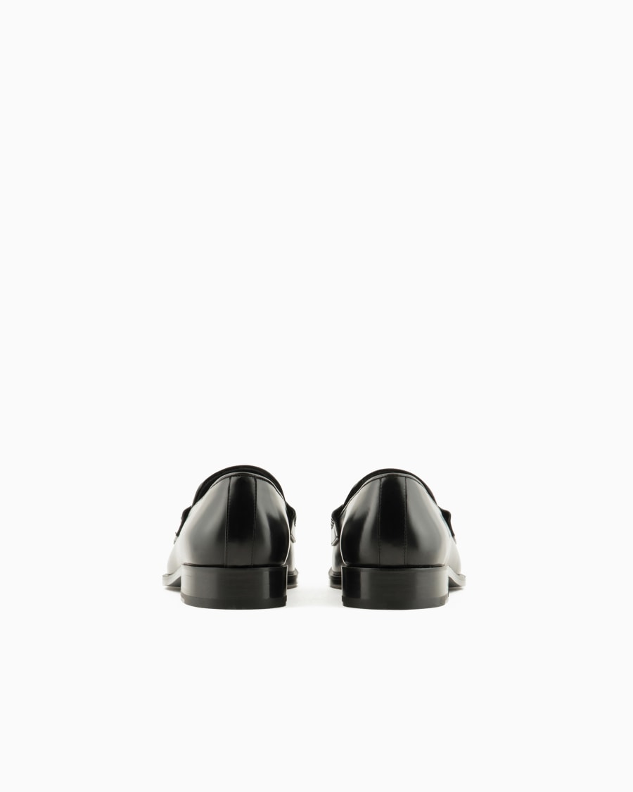 The world of armani MOCASSINI IN PELLE Offerta natalizia