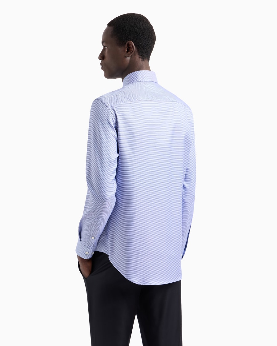 The world of armani CAMICIA REGULAR FIT IN SETA STAMPATA Offerta migliore