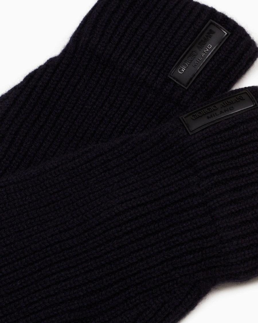 The world of armani GUANTI IN MAGLIA DI PURO CASHMERE Enormi risparmi