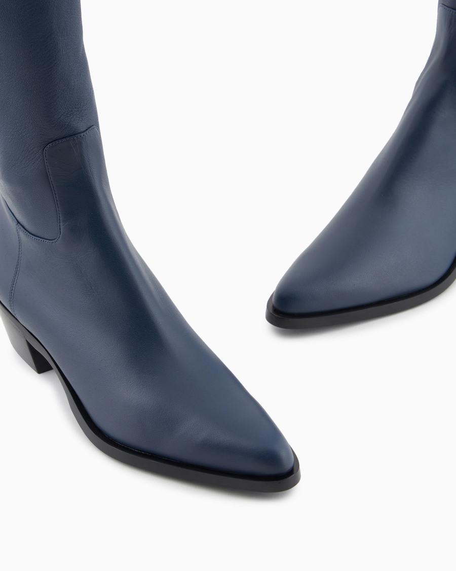 The world of armani STIVALI IN NAPPA STRETCH Sostegno trimestrale