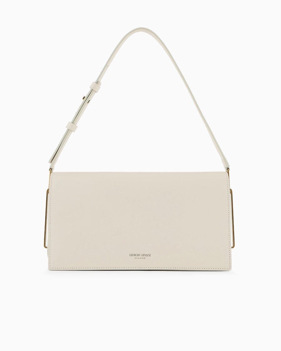 The world of armani BORSA A MANO IN PELLE LUCIDA ASV