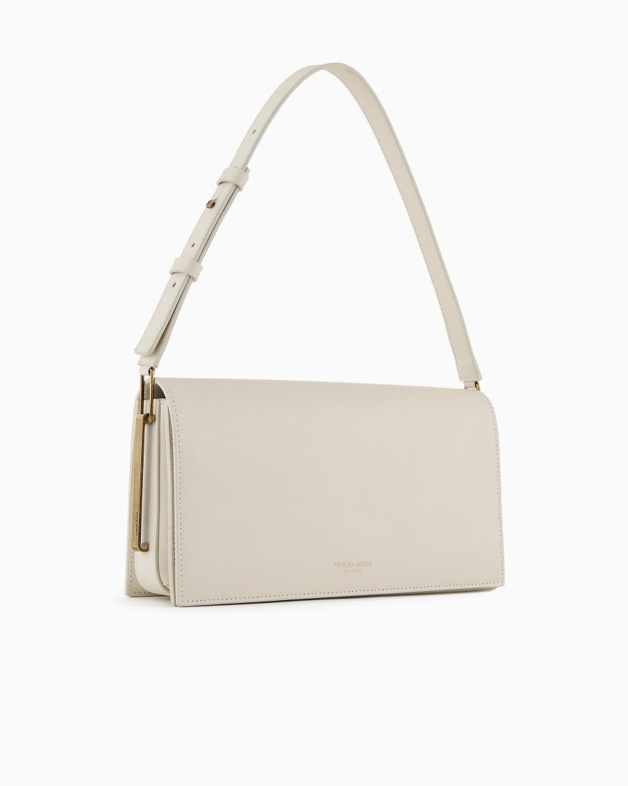 The world of armani BORSA A MANO IN PELLE LUCIDA ASV Enormi sconti
