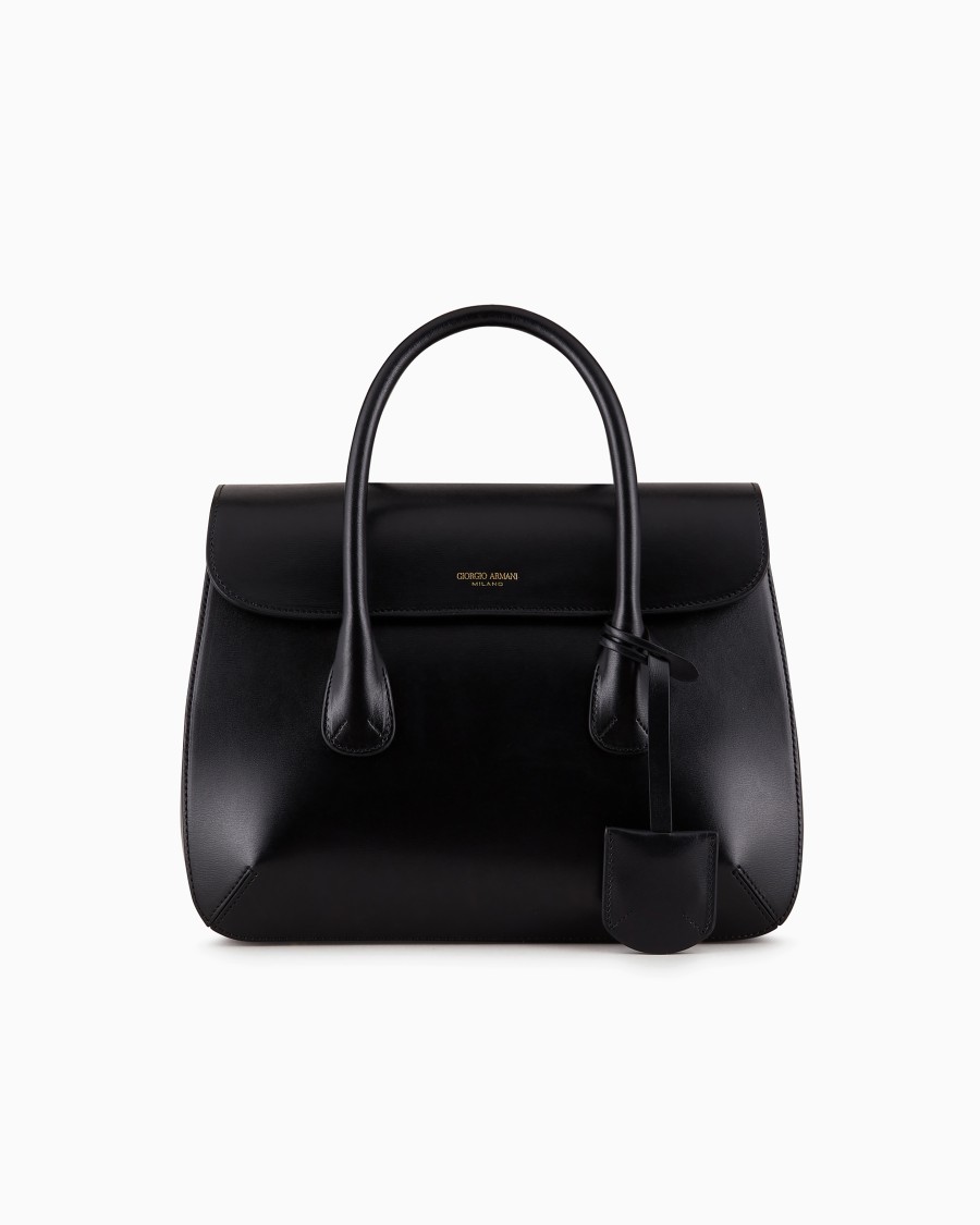 The world of armani BAULETTO MEDIO LA PRIMA IN PELLE PALMELLATA 50% di sconto con spedizione gratuita
