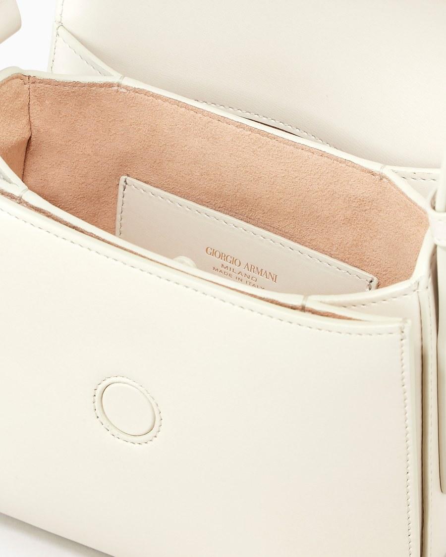 The world of armani BORSA LA PRIMA IN PELLE PALMELLATA In vendita