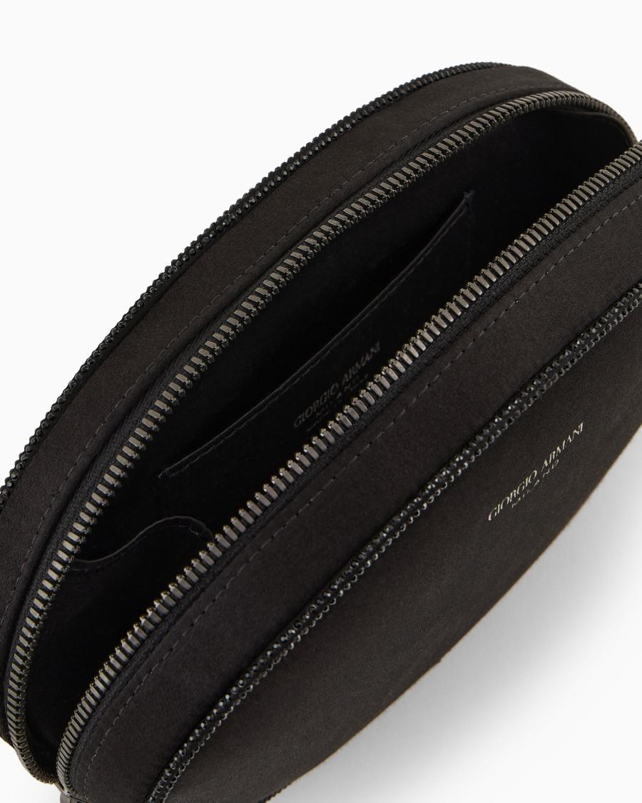 The world of armani CLUTCH TONDA IN RASO Duty-free