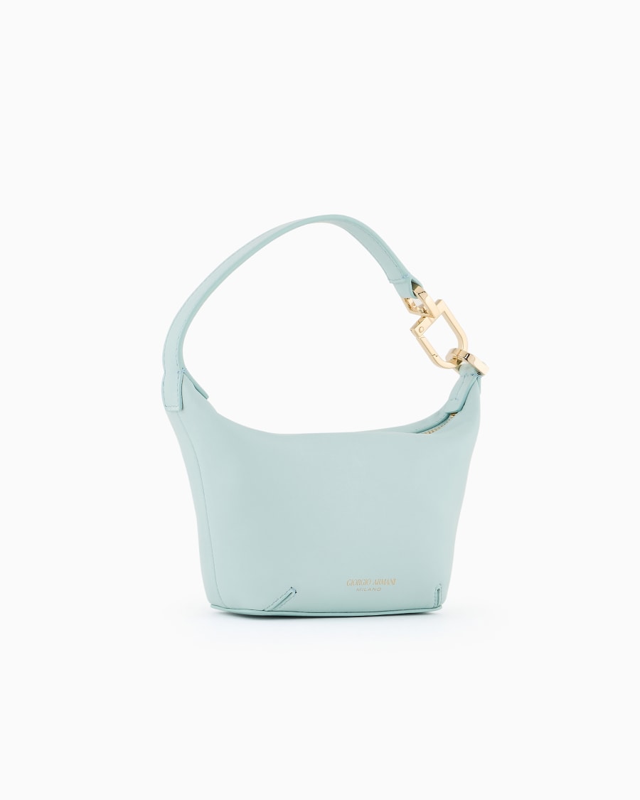 The world of armani MINI BORSA A MANO LA PRIMA SOFT IN NAPPA Nuovo