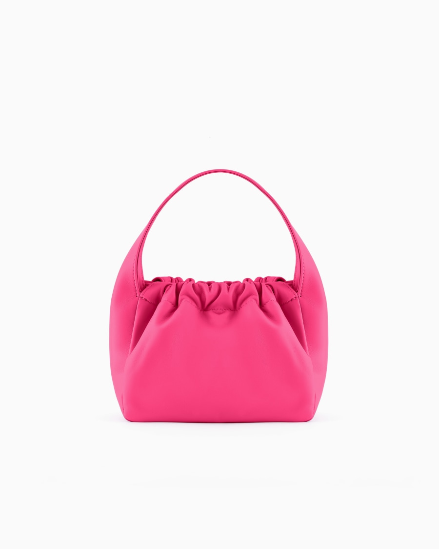 The world of armani BORSA A SECCHIELLO PICCOLA IN NAPPA ASV Spedizione Gratuita