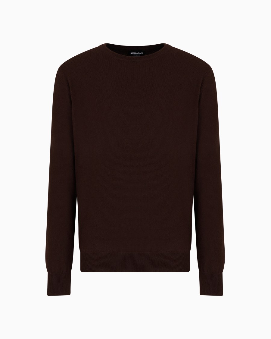 The world of armani MAGLIA GIROCOLLO IN CASHMERE Offerta
