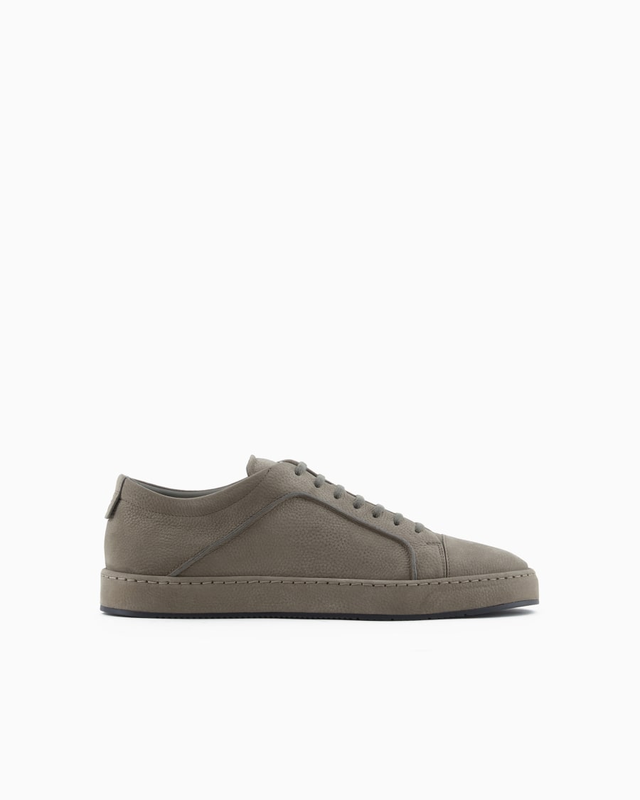 The world of armani SNEAKERS IN NABUK Economico