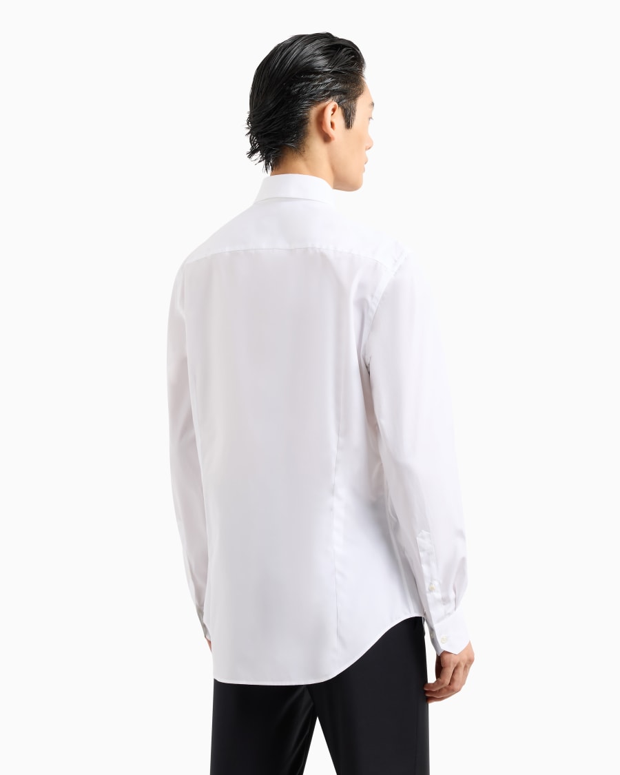 The world of armani CAMICIA IN TELA DI COTONE Grande vendita