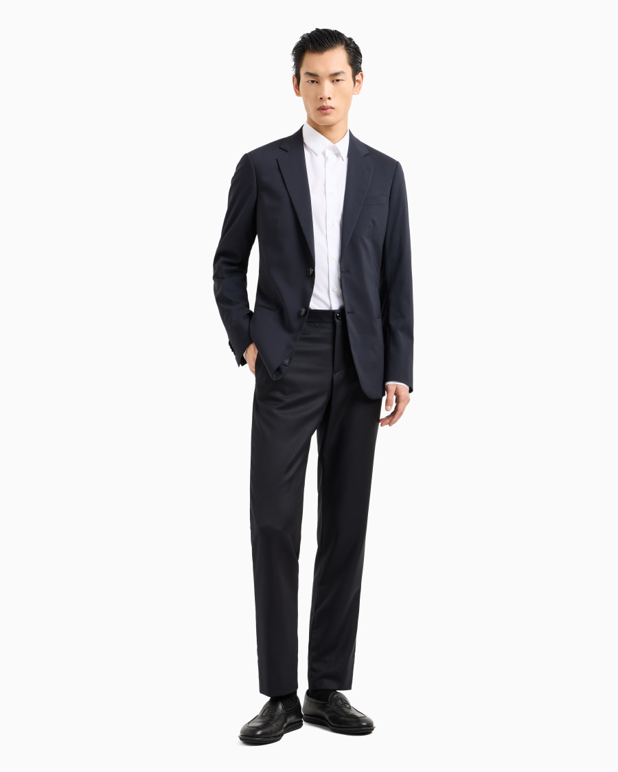 The world of armani CAMICIA IN TELA DI COTONE Grande vendita