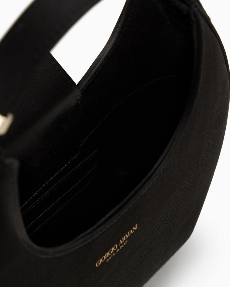 The world of armani HOBO BAG MINI LA PRIMA IN RASO Fornitura limitata