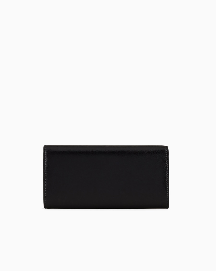 The world of armani PORTAFOGLI TRIFOLD LA PRIMA IN PELLE PALMELLATA Online Outlet
