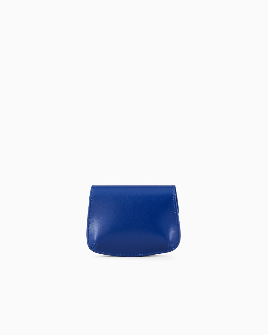 The world of armani BORSA CHARM MINI LA PRIMA IN PELLE PALMELLATA Liquidazione