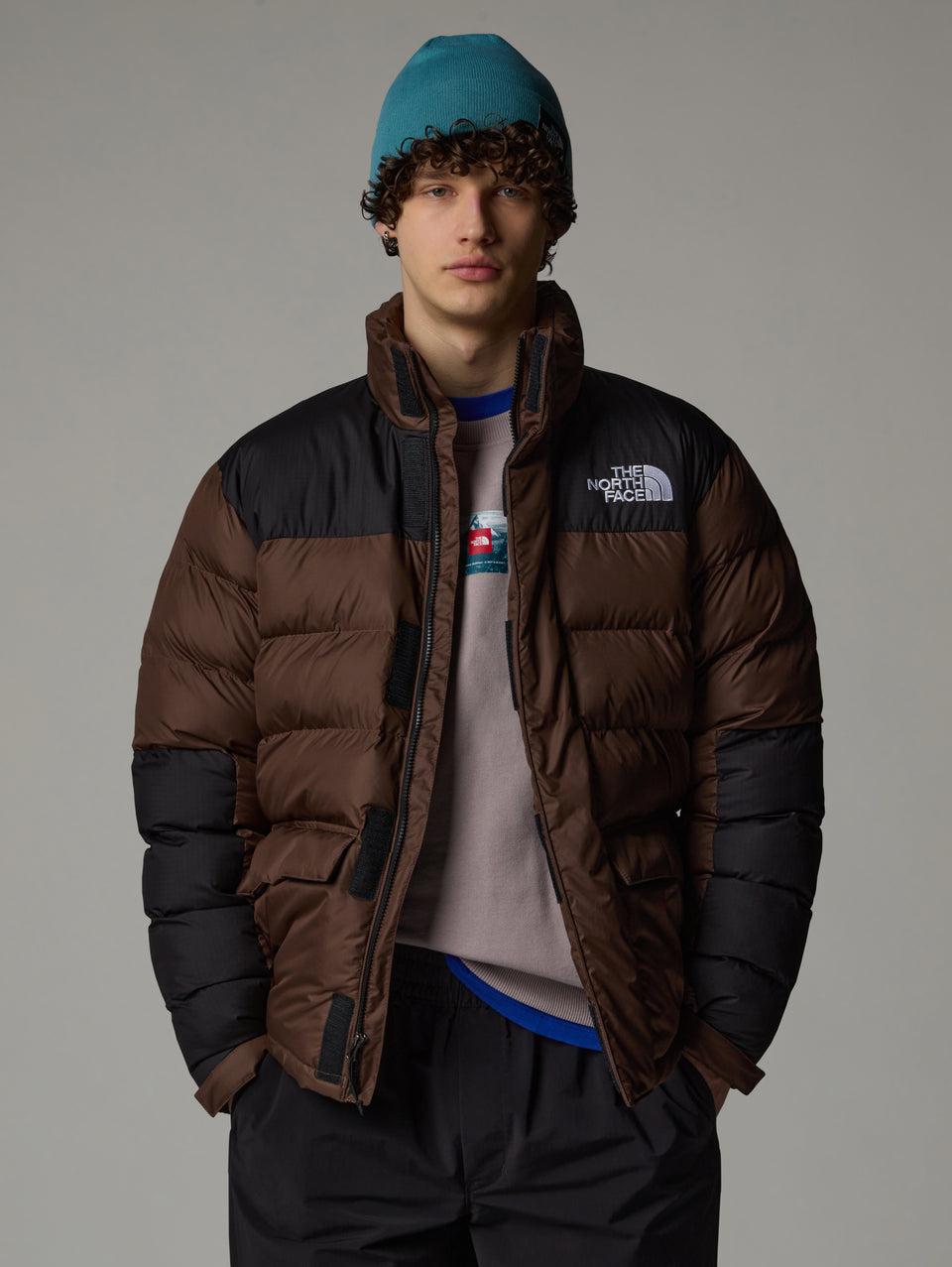 THE NORTH FACE Giaccone Color Block Imbottito Limbara Marrone Hotsell