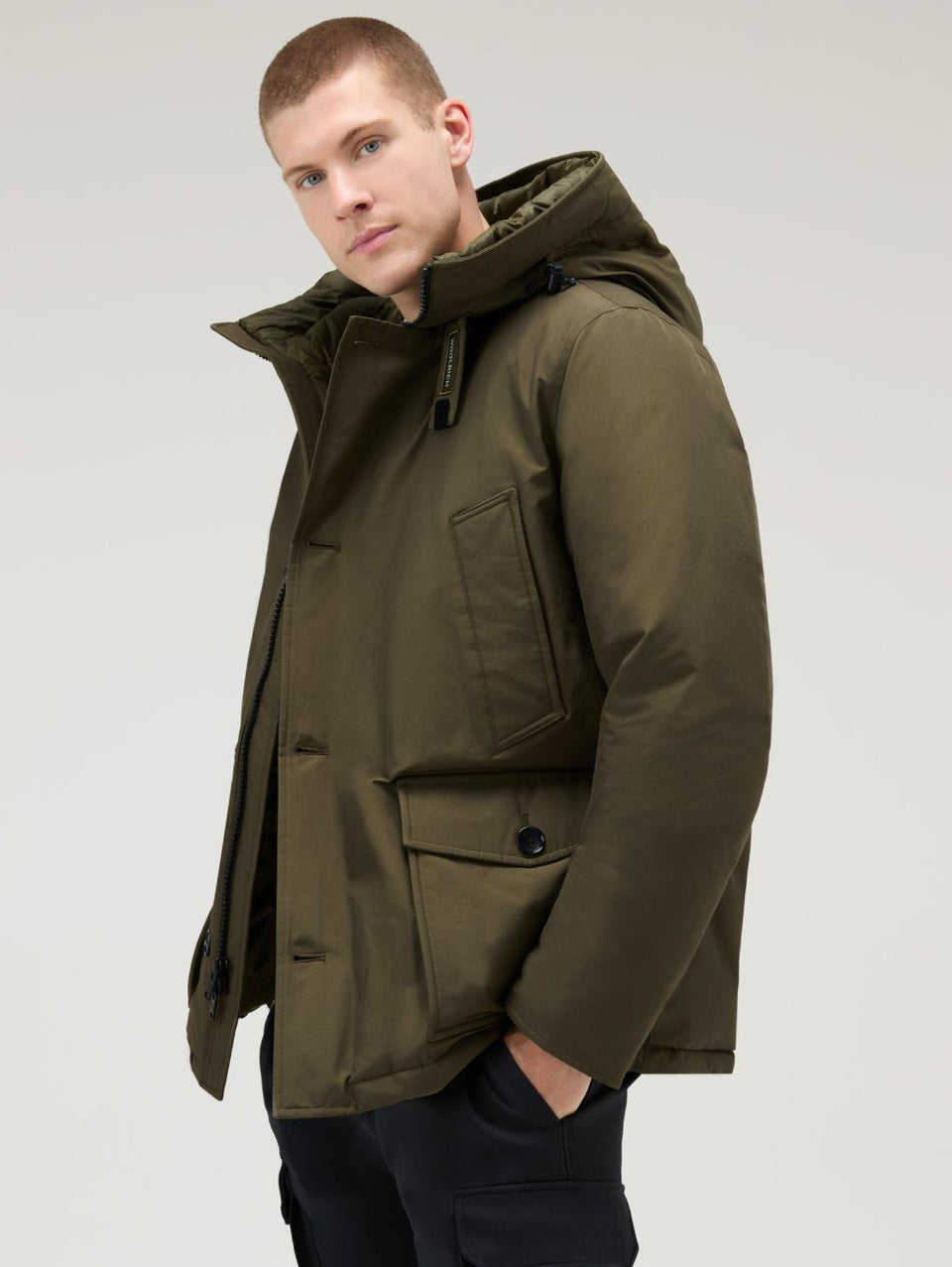 WOOLRICH Parka Arctic Anorak in Ramar Verde I Più Venduti