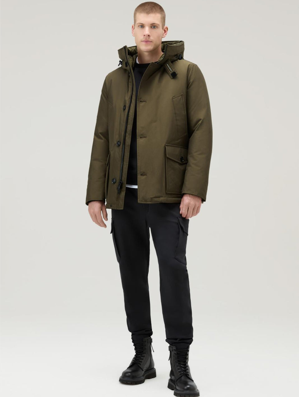 WOOLRICH Parka Arctic Anorak in Ramar Verde I Più Venduti