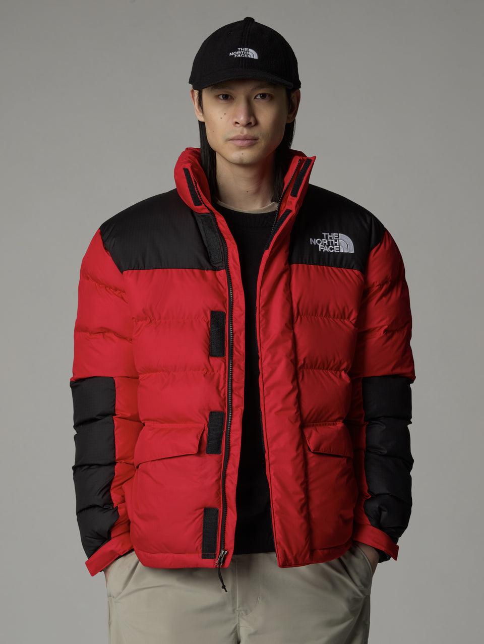THE NORTH FACE Giaccone Color Block Imbottito Limbara Rosso Vendite Flash
