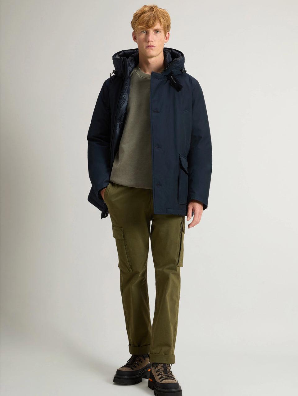 WOOLRICH Parka Arctic Anorak in Ramar Blu Negozio